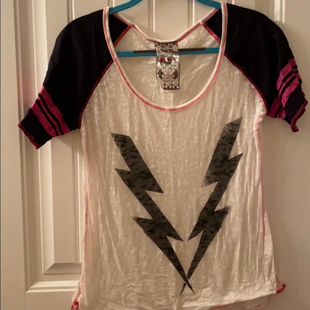 XL Lightning Strike Top